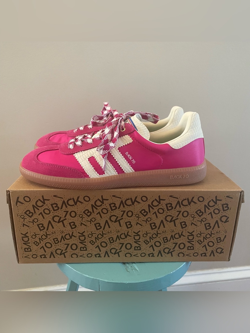 Back 70 Ghost Sneakers Cherry Hot Pink Color Women’s Size 39 BRAND NEW IN BOX